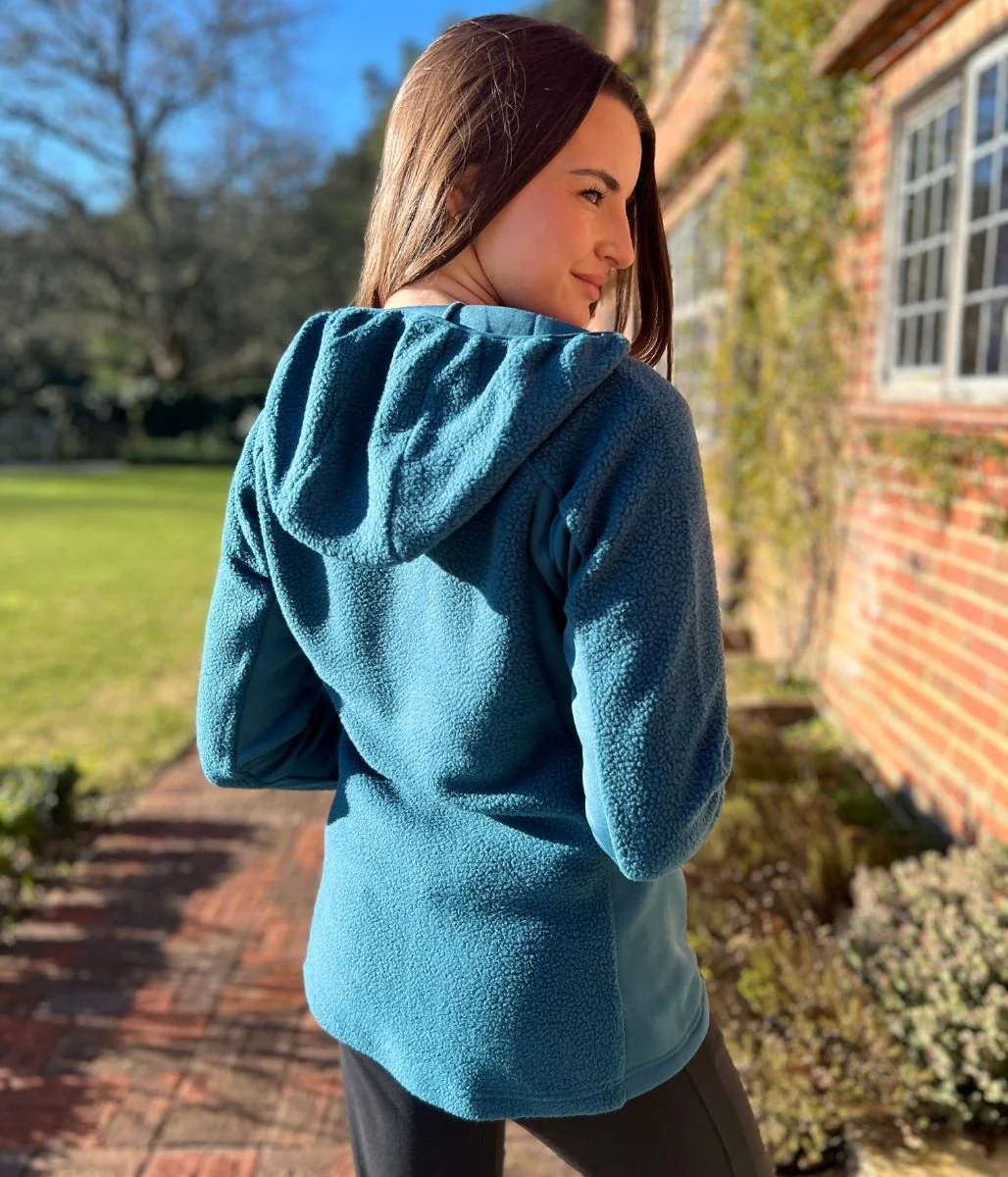Teal Regatta Elinn Hooded Fleece - Image 2