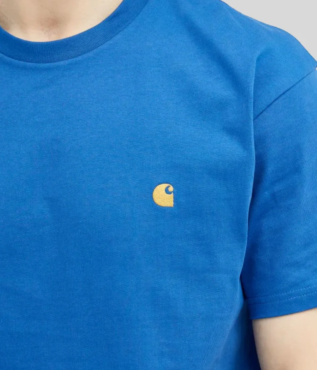 Turquoise Carhartt Chase T Shirt - Image 2