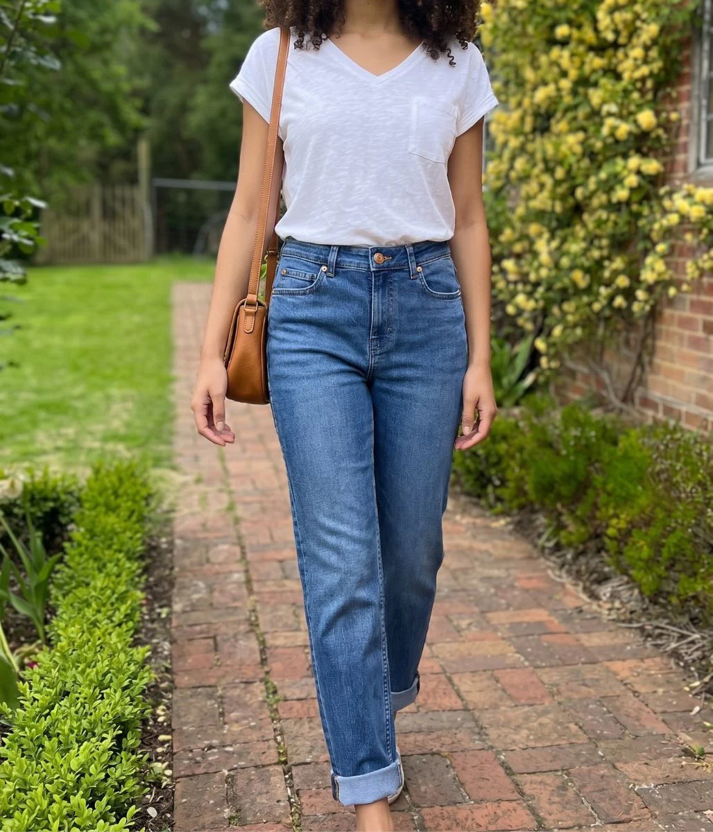 Vintage Blue Sienna Straight Leg Jeans