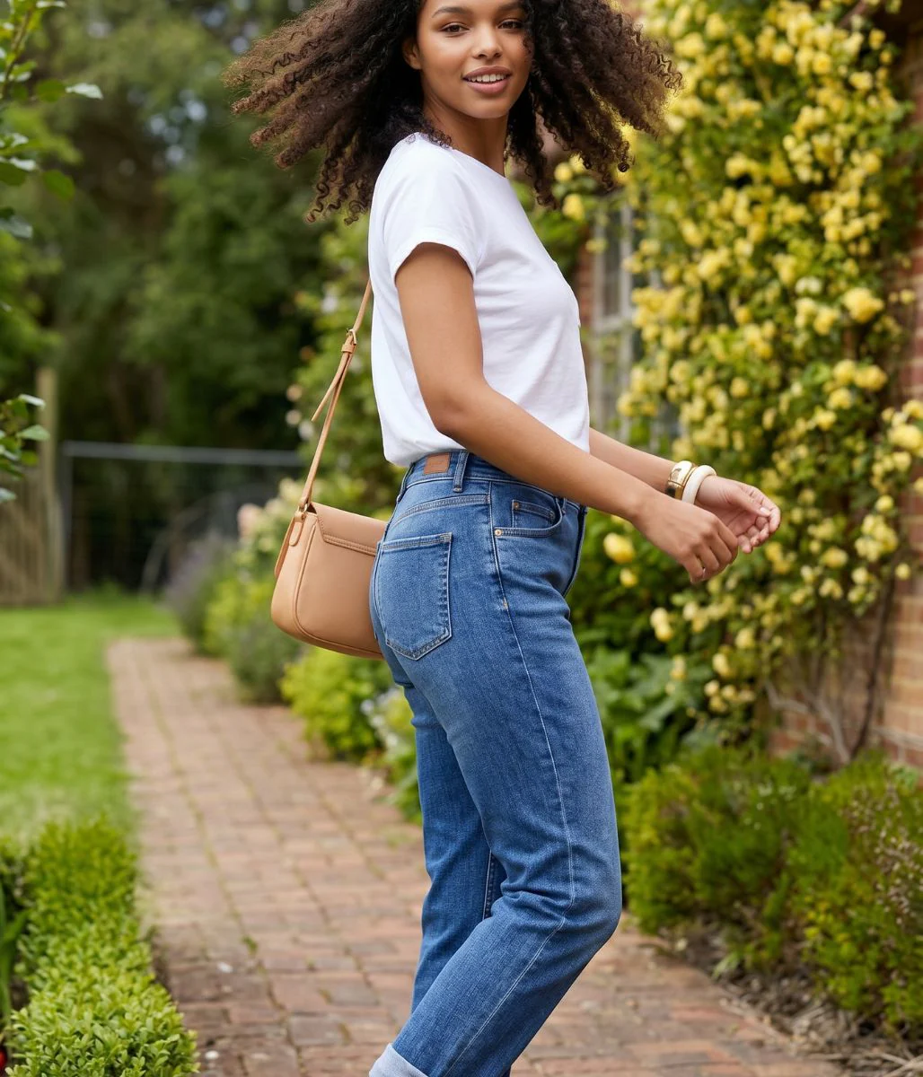 Vintage Blue Sienna Straight Leg Jeans - Image 2